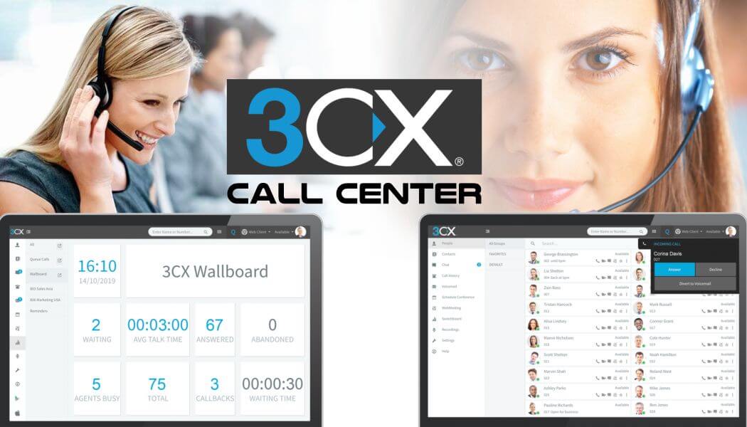 3cx call center system Dakar