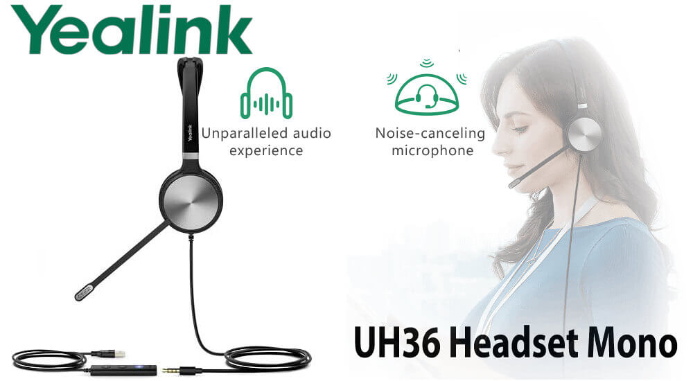 Yealink Uh36 Mono Headset Dakar