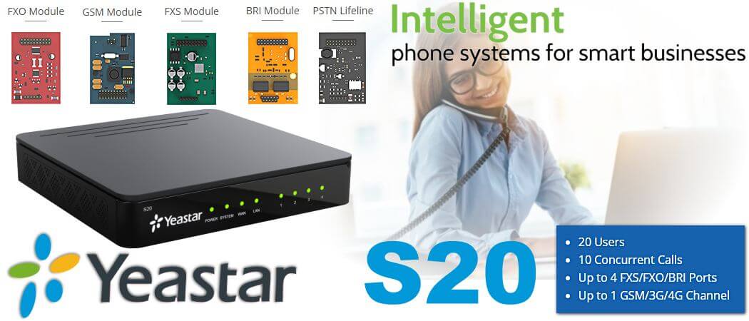 yeastar s20 pbx Dakar